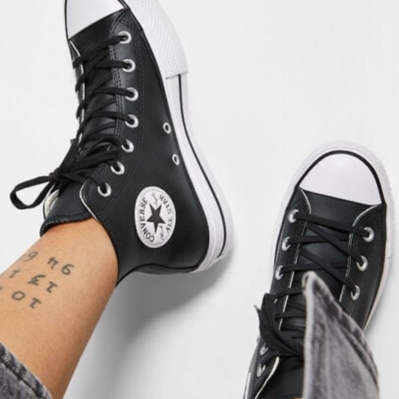Converse Chuck Taylor All Star Leather Platform - Picture 4 of 4